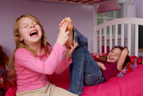 Kids Feet Tickled Videos stock videos and footage